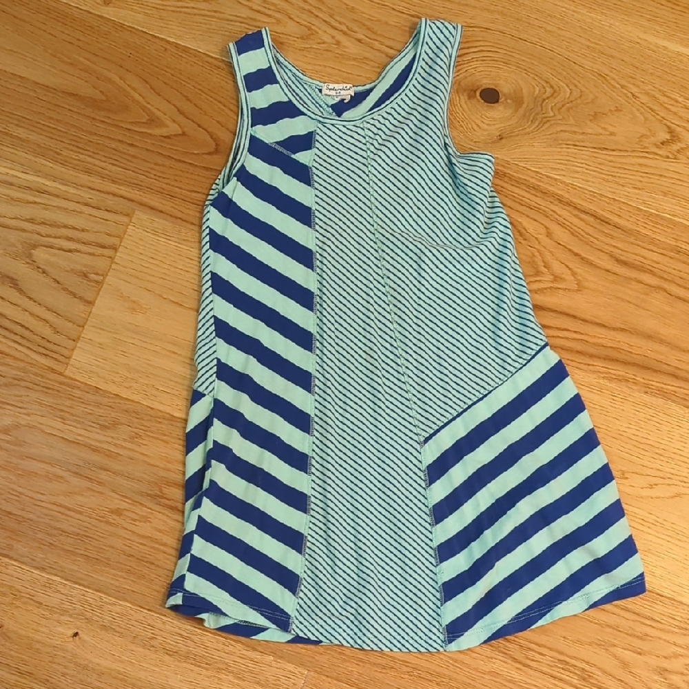 Striped Kids Tank Top Dress